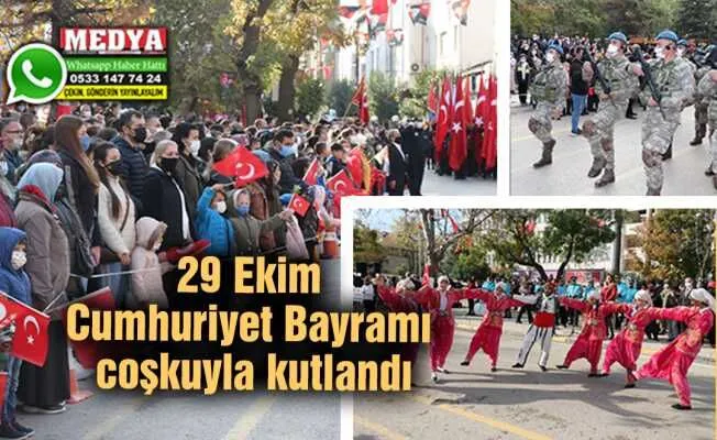 29 Ekim Cumhuriyet Bayramı coşkuyla kutlandı