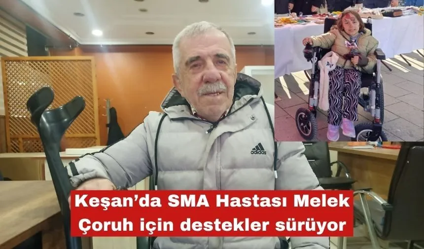 Engin Küçükkaraca’dan SMA Hastası Melek’e 10 Bin TL bağış