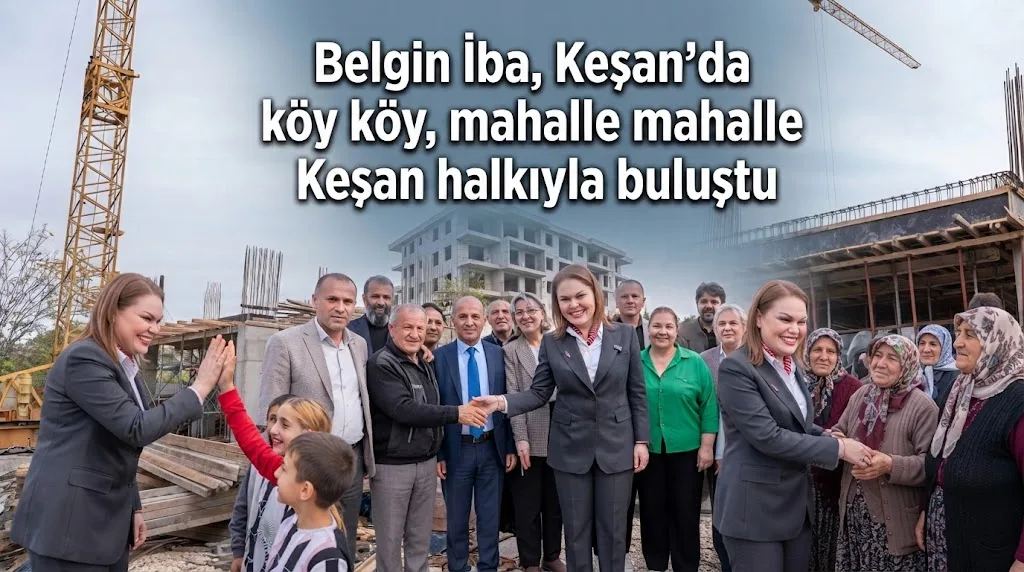 Belgin İba Keşanlılarla buluştu