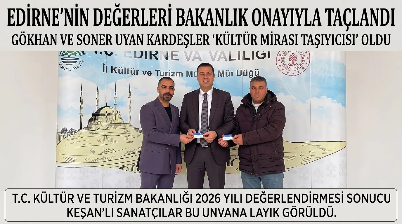 “Gökhan ve Soner Uyan Kardeşler "Kültür Mirası Taşıyıcısı" Oldu