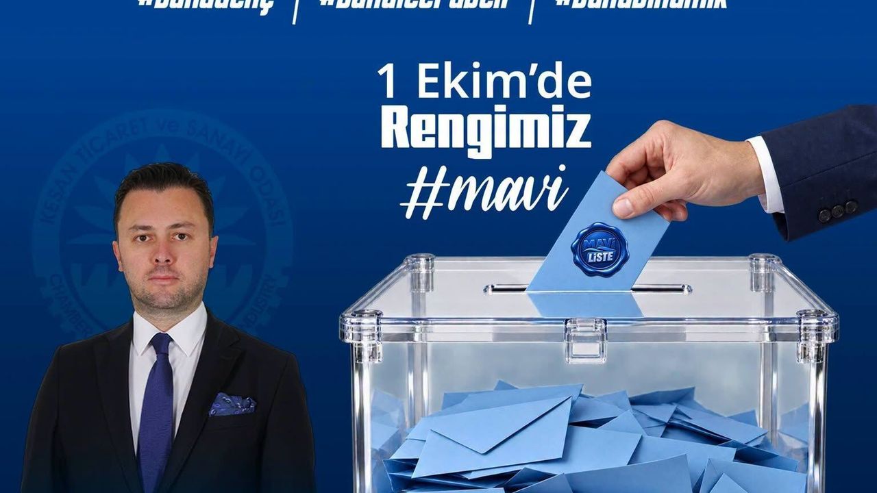 Keşan TSO seçimlerinde "Mavi Liste" heyecanı