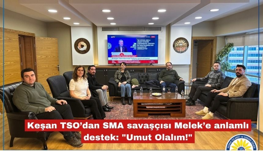 SMA savaşçısı Melek’e anlamlı destek