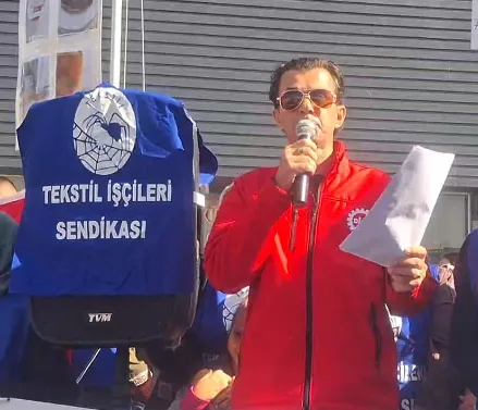 TYH Tekstil işçileri haklarını aradı